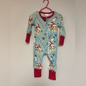 NWOT Bluet Christmas Zippy Size 3-6M